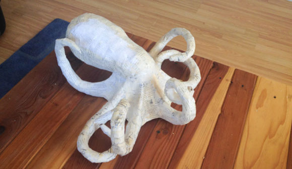 Octopus Paper Mache DIY